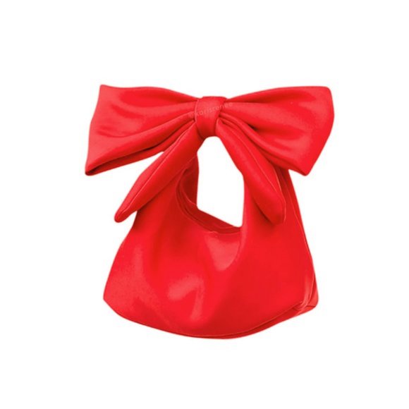 Red Bow Statement Bag - Picture 4 of 4